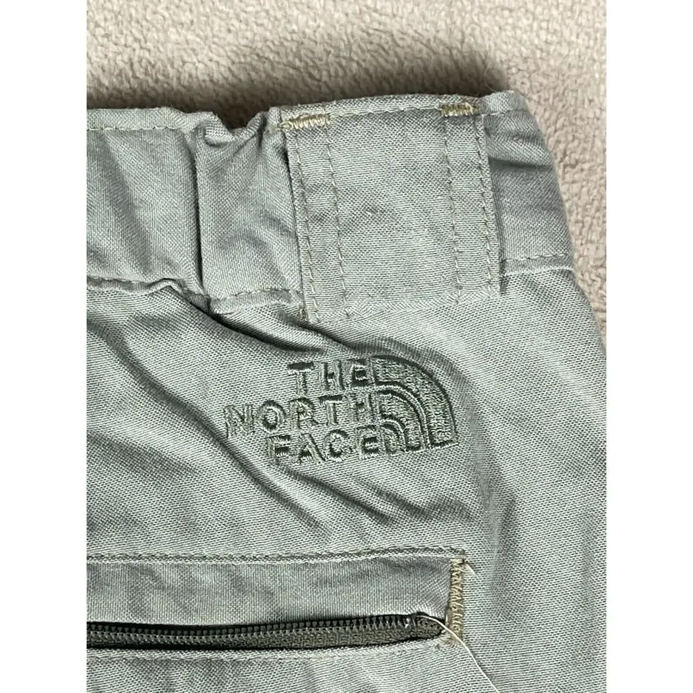 The North Face Pants Mens L Green Straight Leg Relaxed Fit Light Mid Rise Zipper